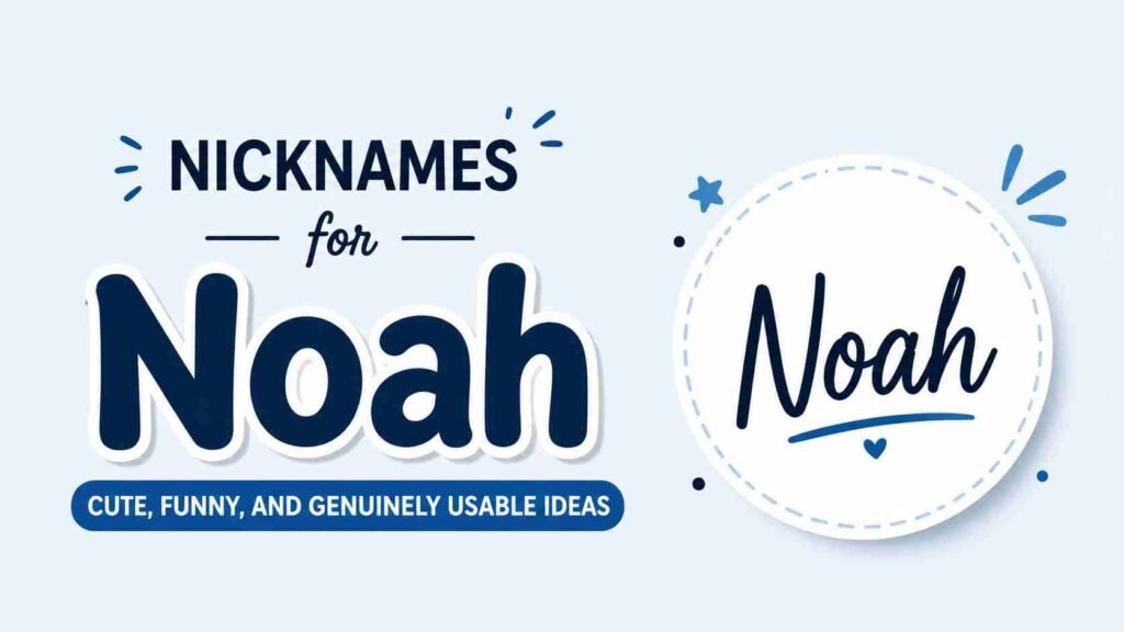 Nicknames for Noah