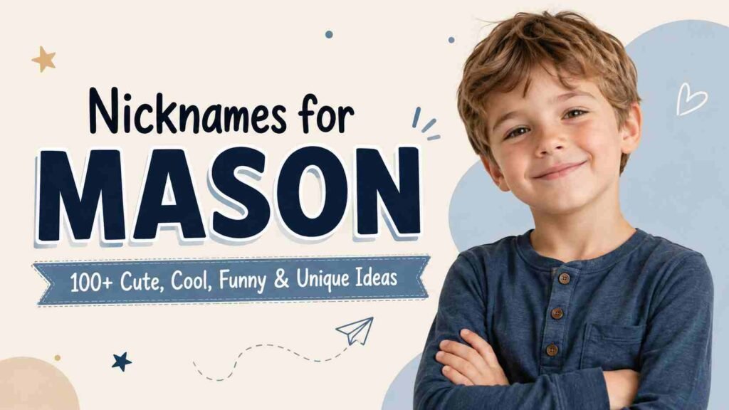Nicknames for Mason