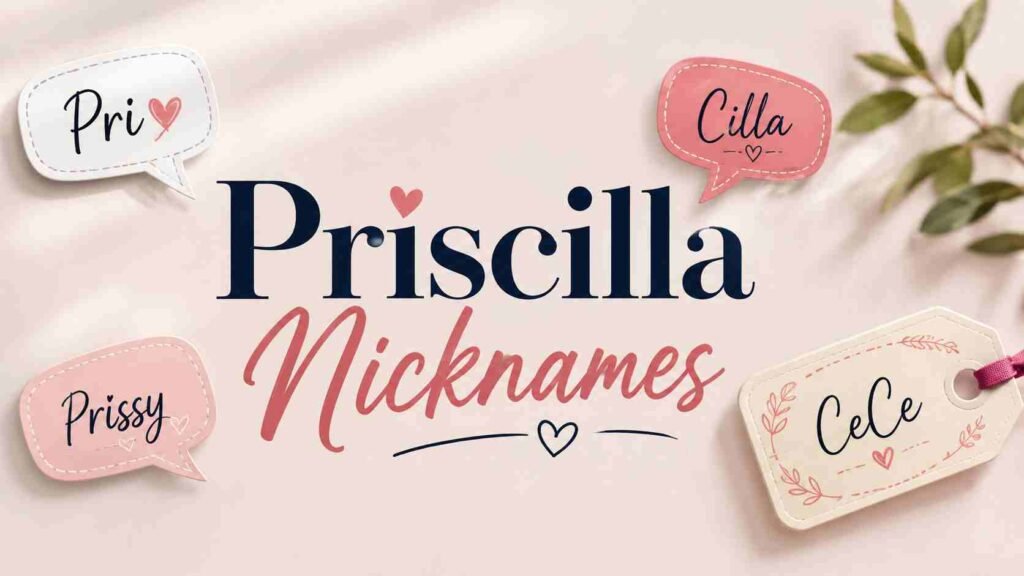 nicknames for priscilla