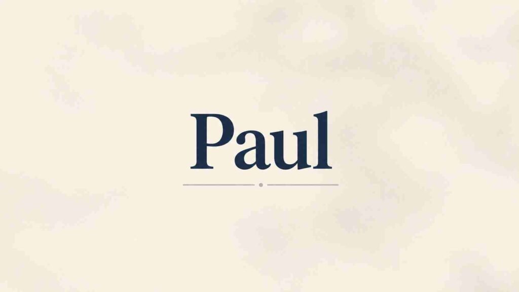 Paul
