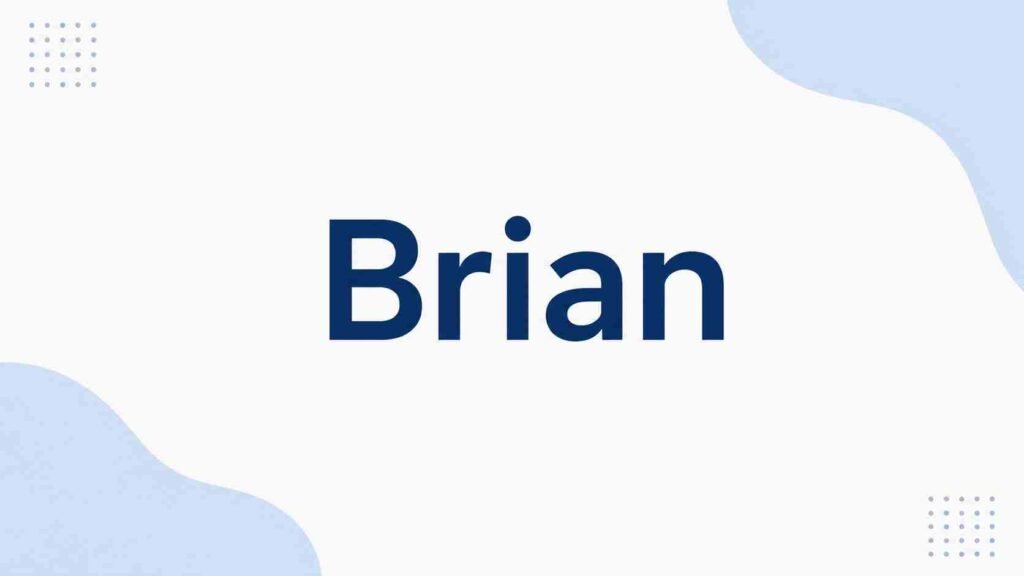 Brian