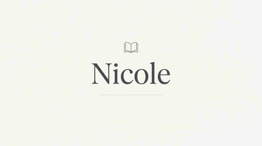 Nicole
