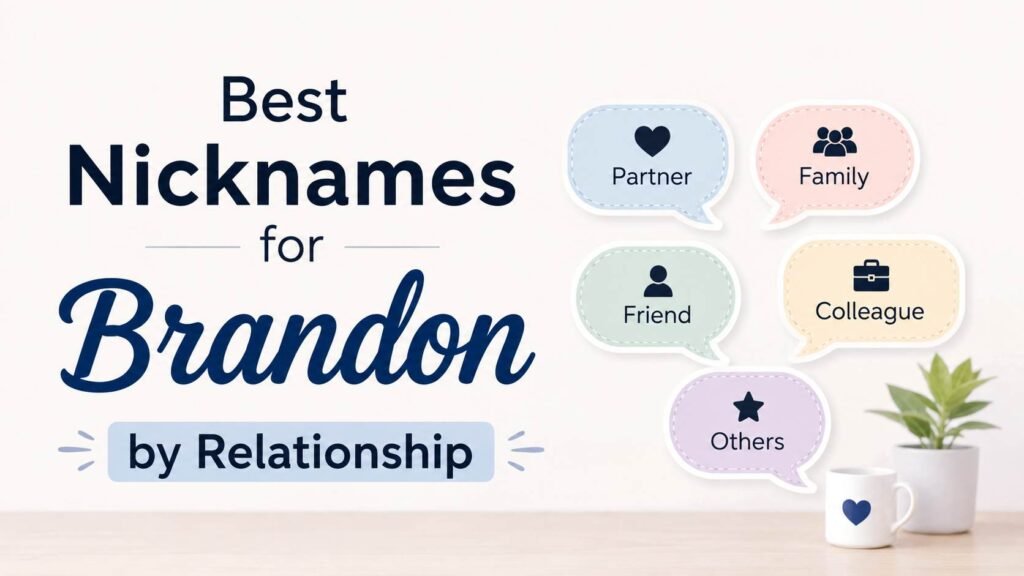 Nicknames for a Boyfriend or Partner Named Brandon