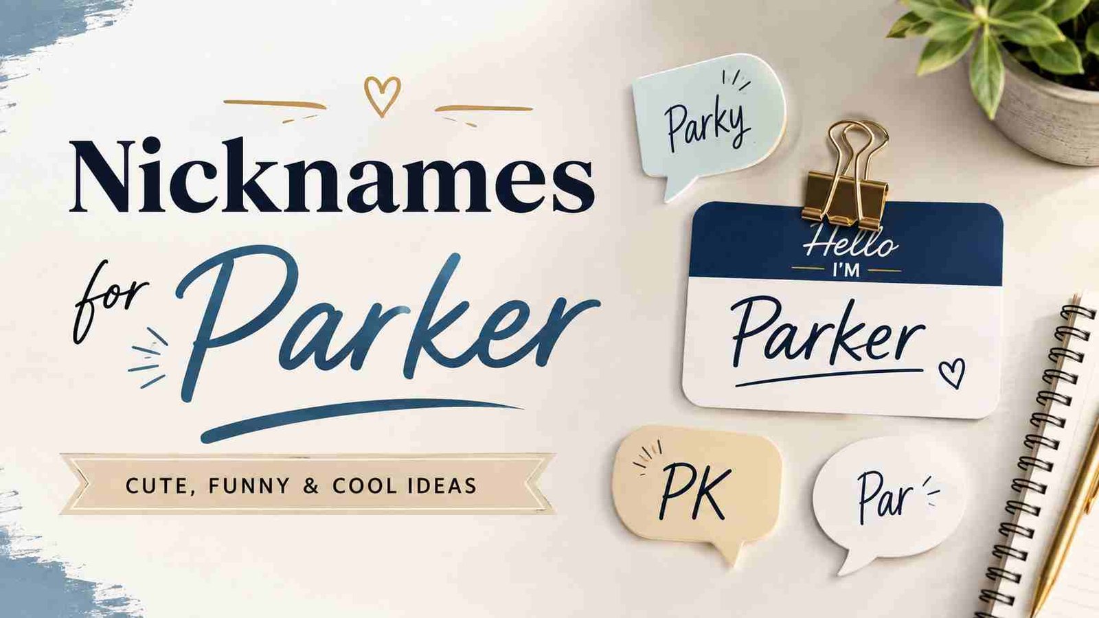 Nicknames for Parker