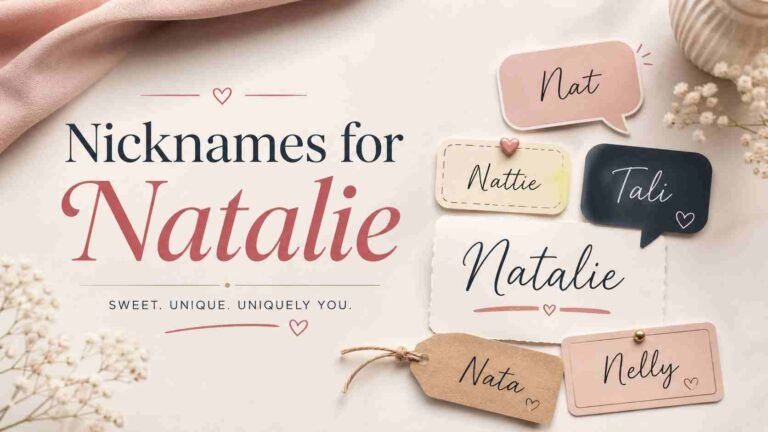 Nicknames for Natalie