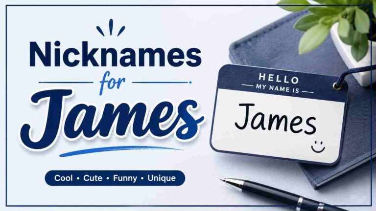 Nicknames for James