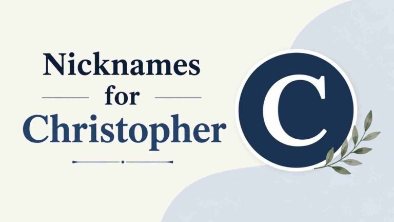 Nicknames for Christopher