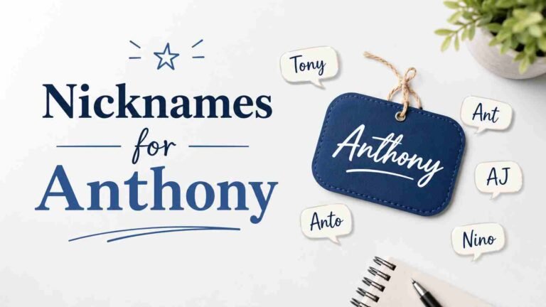 Nicknames for Anthony