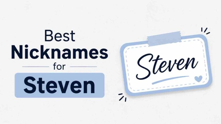 Nicknames for Steven