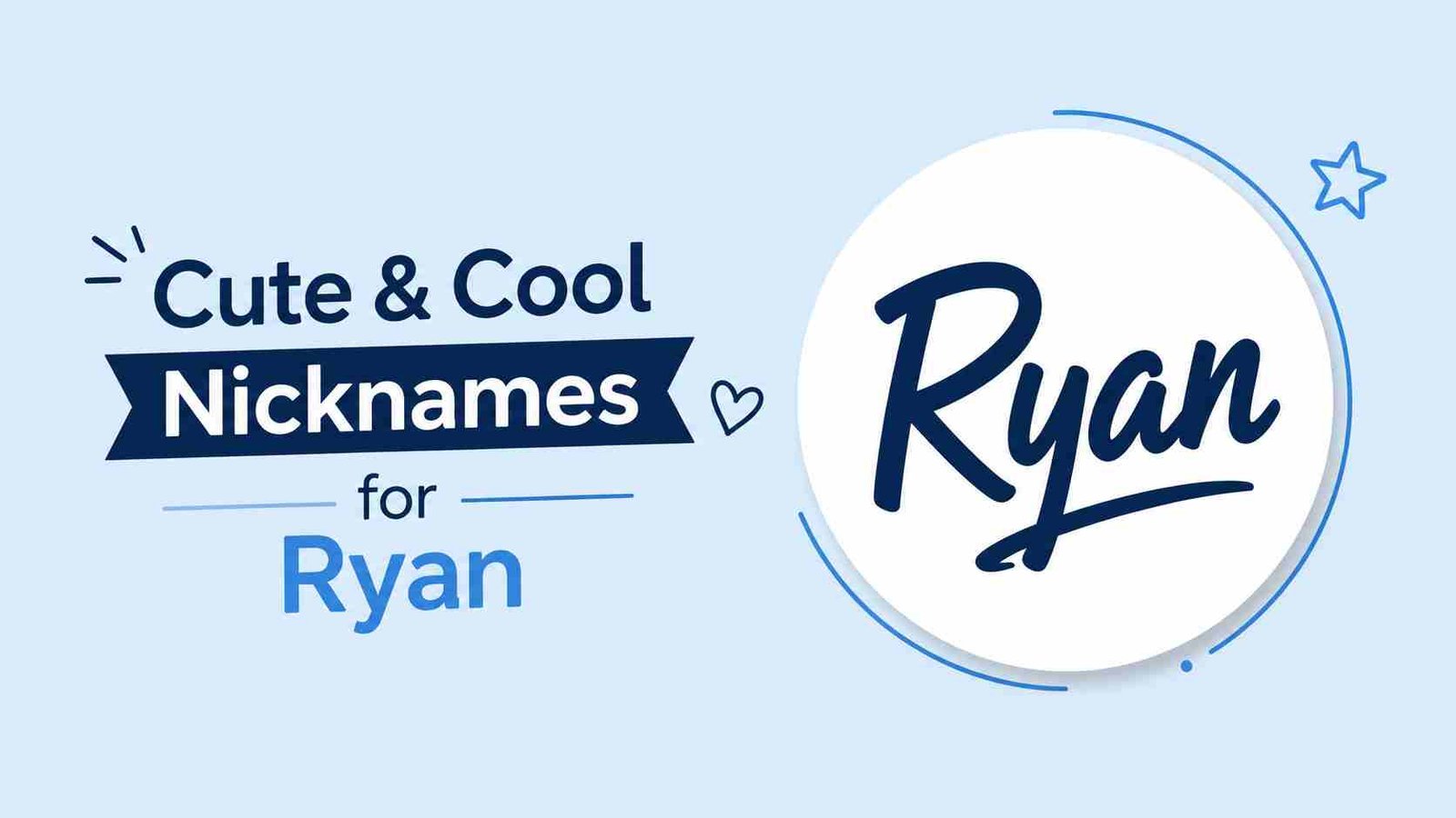 Nicknames for Ryan