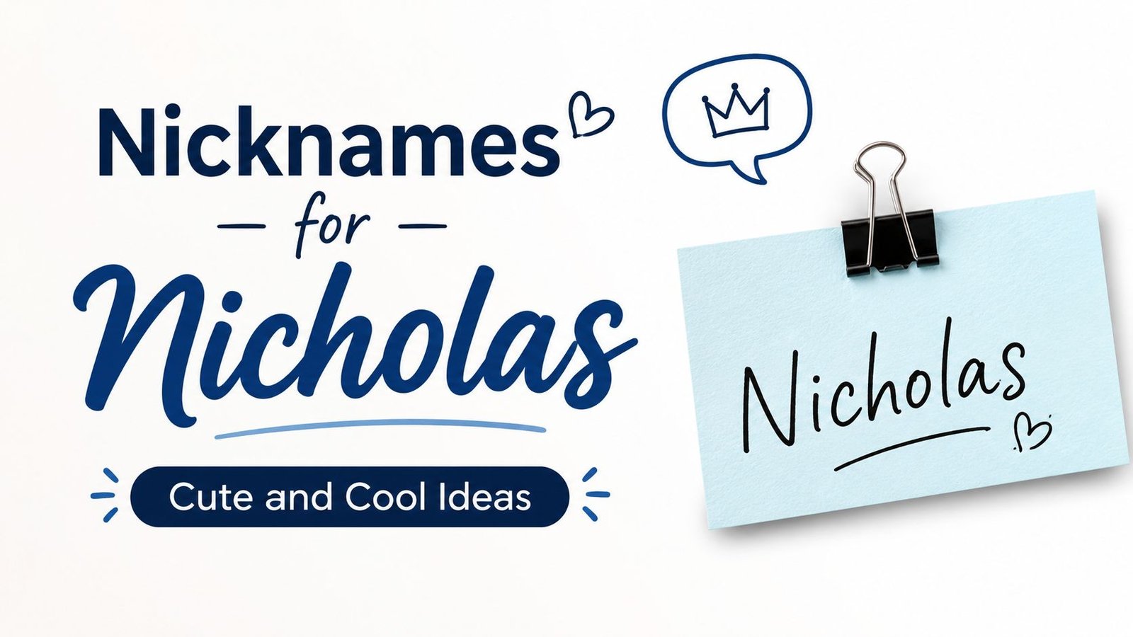 Nicknames for Nicholas