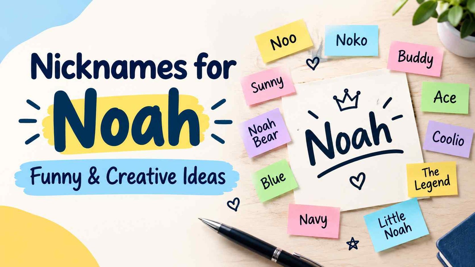 Nicknames for Noah
