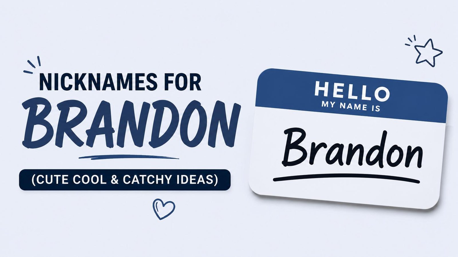 Nicknames for Brandon