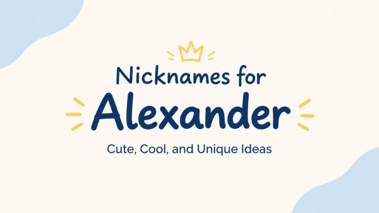 Nicknames for Alexander